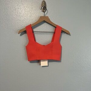 A.L.C. Jordana Bra Top | Size XS | Coral